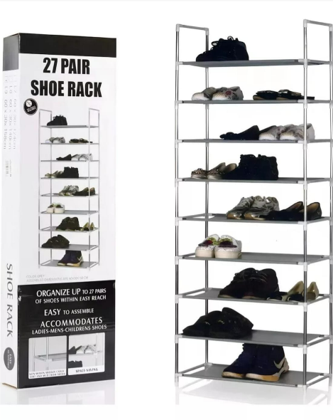 Zapatera Rack de 9 Niveles